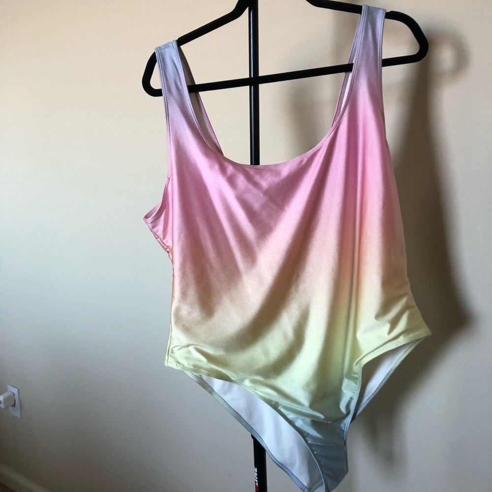 Forever 21 ombré bathing suit